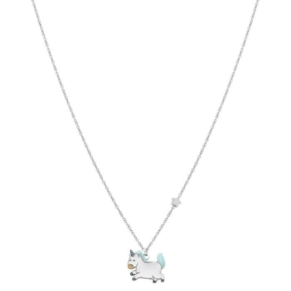 Collier - MR WONDERFUL - JOYAS MAGIC WJ20300 - Rostfritt stål - Silver - Blå