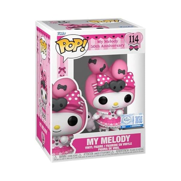 Figurine - Funko Pop! - Hello Kitty - My Melody - Kuromi - Vinyl 9,5 cm - Perfekt present