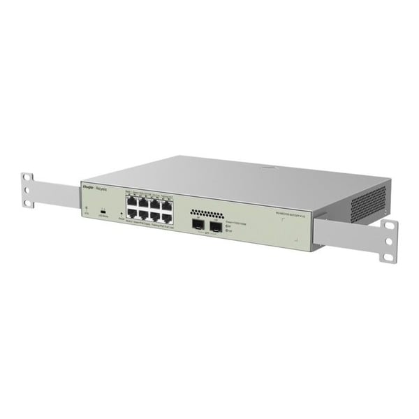 Switch Reyee Moln Hanterad PoE Lager 2 8 Porter PoE+ Gigabit + 2 SFP Gigabit 802.3af/at LAG Statisk/DHCP