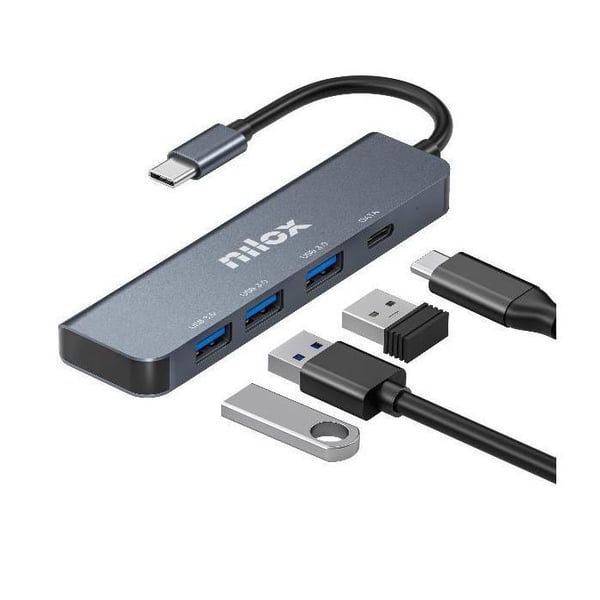 USB C-hubb 3xUSB 3.0 1xUSB-C