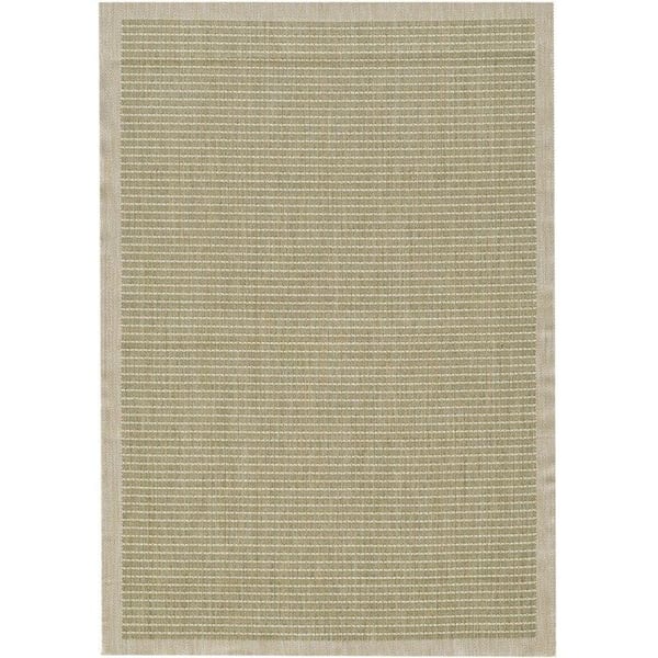 Utomhusmatta, Enfärgad, Färg Grön, Matta för Terrass-Balkong-Kök, baksida i polypropylen (Dimension: 280X370 cm)