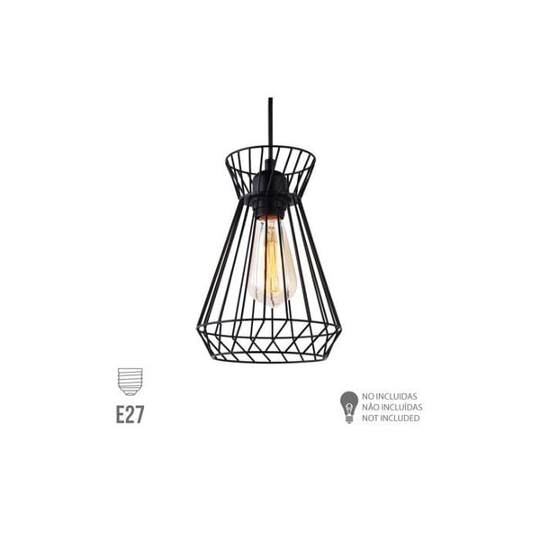 Taklampa EDM Vintage E27