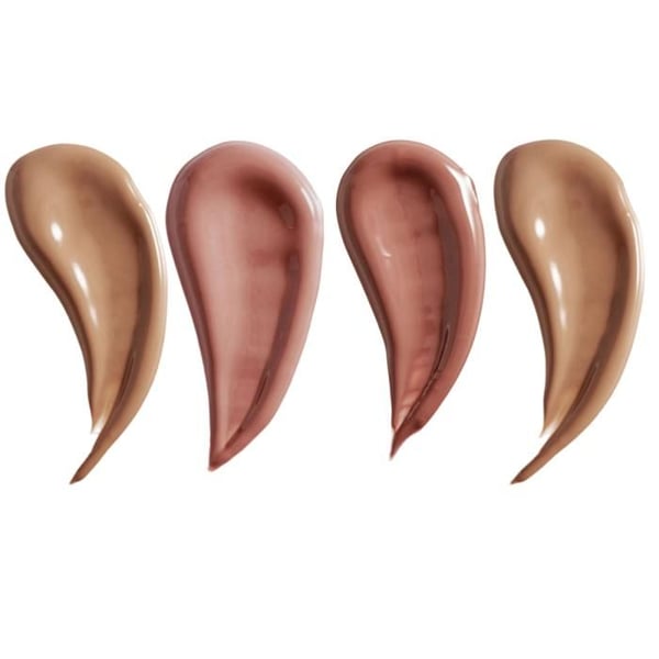 Makeup Revolution - Set med 4 Gloss I Heart Chocolate - Honeycomb/ Mocha/ Mint Chocolate/ Chocolate Fudge -