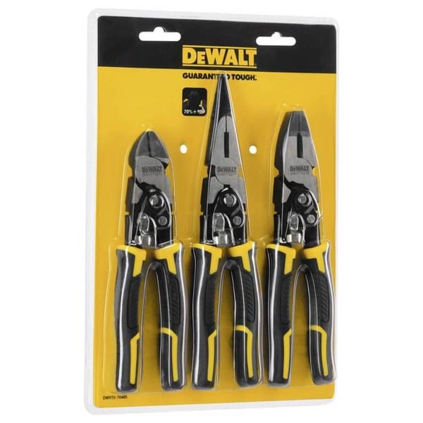 Pihdit - DeWALT - DWHT0-70485 - Karkaistut terät - Kaksimateriaalinen kahva - Lukitusmekanismi