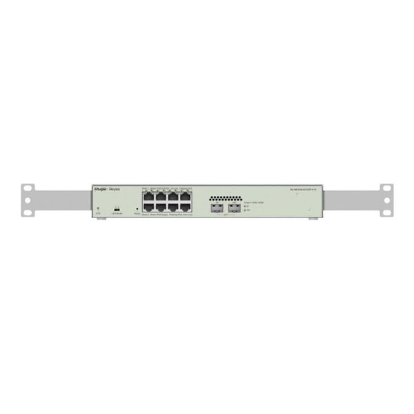 Switch Reyee Moln Hanterad PoE Lager 2 8 Porter PoE+ Gigabit + 2 SFP Gigabit 802.3af/at LAG Statisk/DHCP