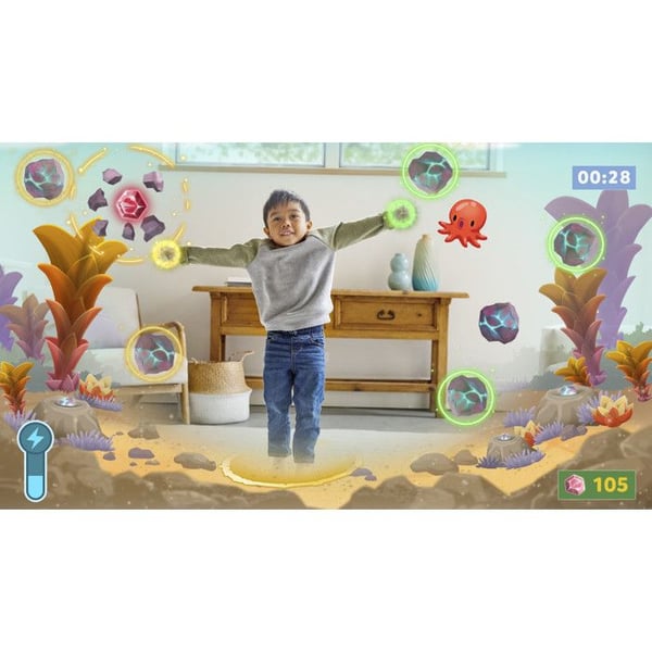 VTech LeapMove Interaktiv Konsol Sort og Grøn med 25 Uddannelsesspil