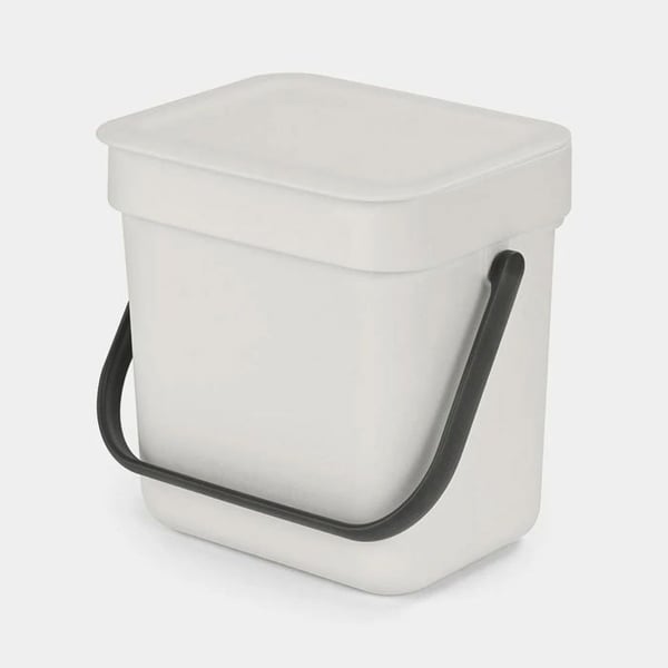 PATTUMIERA SORT & GO 3L LJUSET GRÅ BRABANTIA