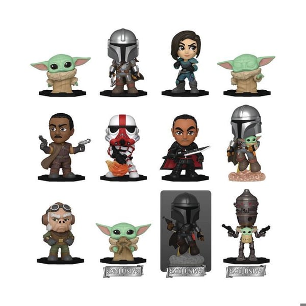 Samlarfigur - FUNKO - The Mandalorian - Slumptal - Flerfärgad - Från 3 år och uppåt