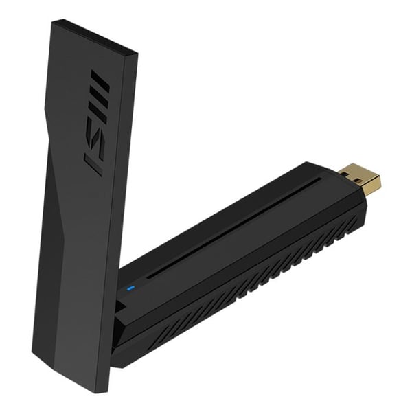 MSI BE6500 WiFi7 USB-tikku - Dongle USB 3.2 Gen 1 (3.1 Gen 1) kortti ja sovitin