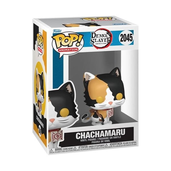 Funko - Demon Slayer: Kimetsu no Yaiba - Figur POP! Chachamaru 9 cm