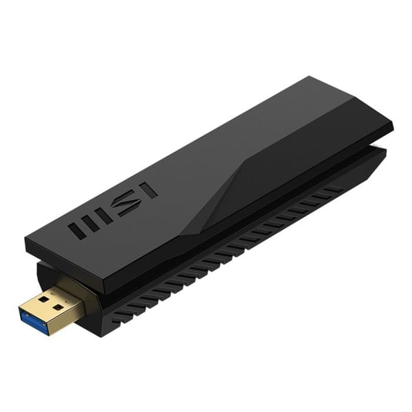 MSI BE6500 WiFi7 USB-tikku - Dongle USB 3.2 Gen 1 (3.1 Gen 1) kortti ja sovitin