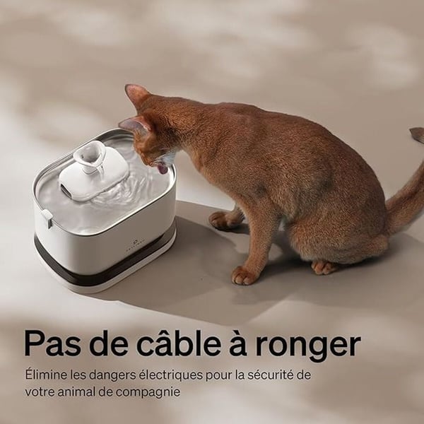 Fontän för katt Petlibro Dockstream med batteri