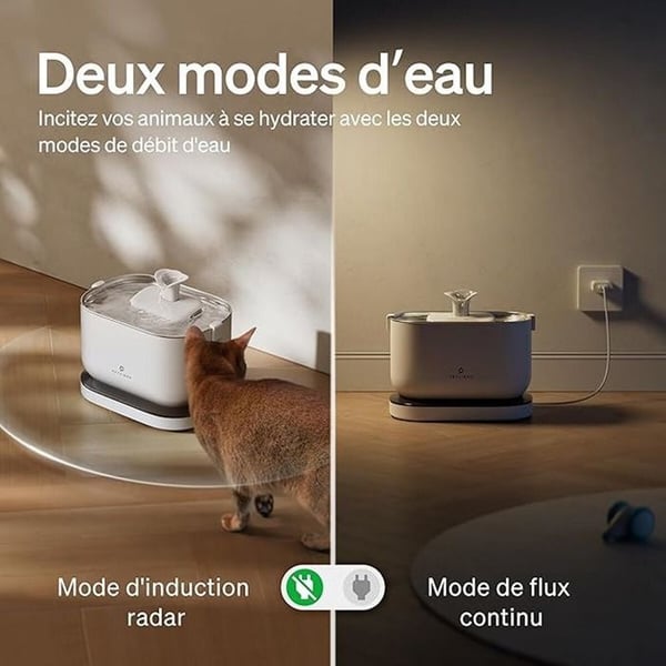 Fontän för katt Petlibro Dockstream med batteri