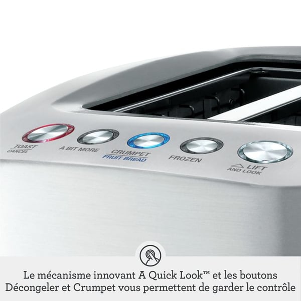 Brødrister - SAGE - Smart Toast - 2 skiver - 1000 Watt - 5 risteindstillinger