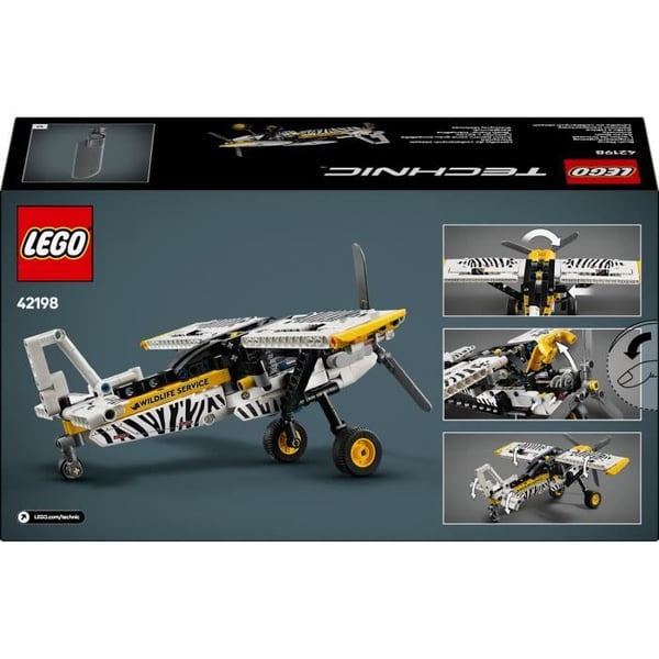 LEGO Technic 42198 Bush Plane - Byggespil for drenge fra 8 år og opefter