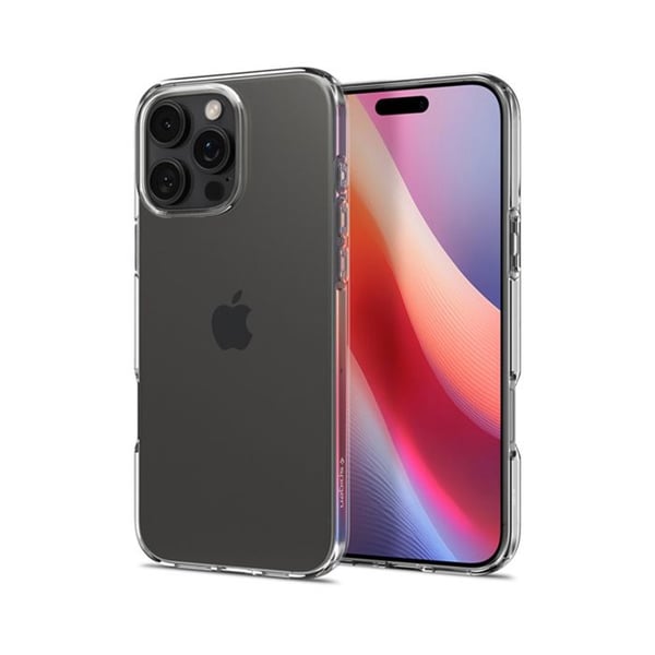 Spigen Liquid Crystal - Cover til iPhone 16 Pro (Transparent)