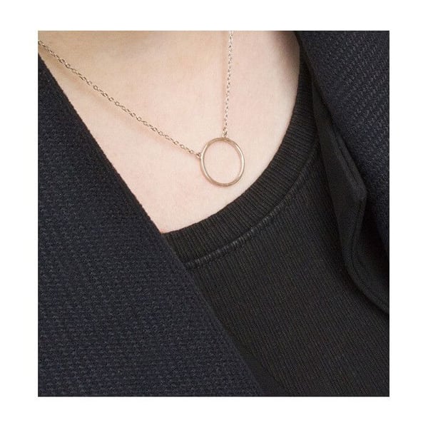 Collier minimaliste i silver AGS1163/47