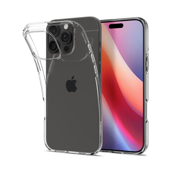 Spigen Liquid Crystal - Cover til iPhone 16 Pro (Transparent)