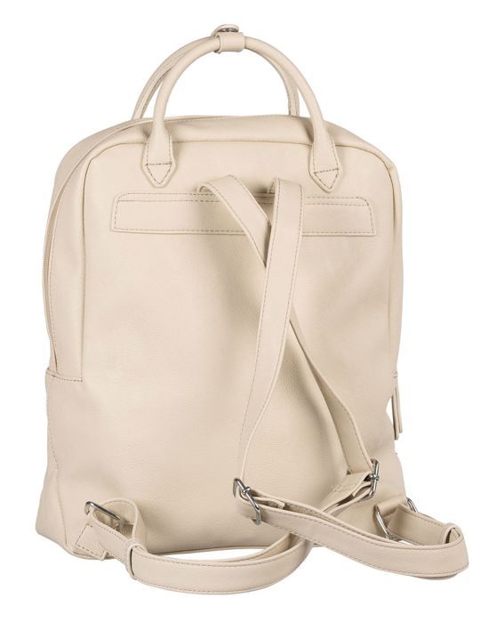 Fritidsrygsæk - TOM TAILOR - Gia Backpack L - Beige - 28x35x12 cm - 615g