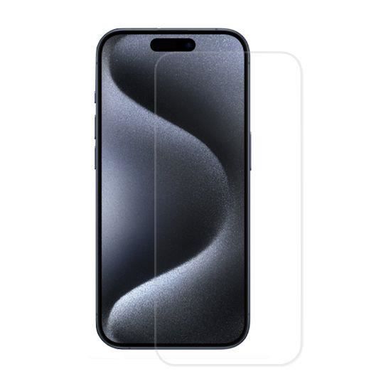 Skärmskydd - MW - iPhone 15 Plus - Härdat glas - 0,33 mm - Rep-resistant