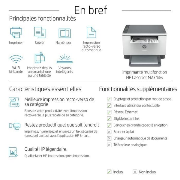 HP Laserjet M234dw monivärinen lasermonitoimitulostin