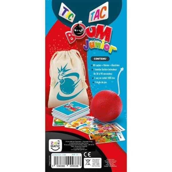 Tic Tac Boum Junior Eco Pack - Asmodee - Brädspel