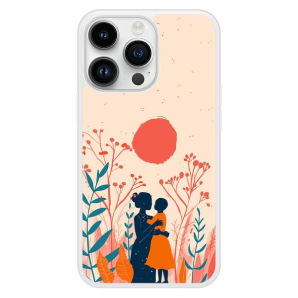 Siliconeförstärkt mobilskal med tryck, kompatibel med Apple iPhone 14 Pro, Ömhetsutlopp