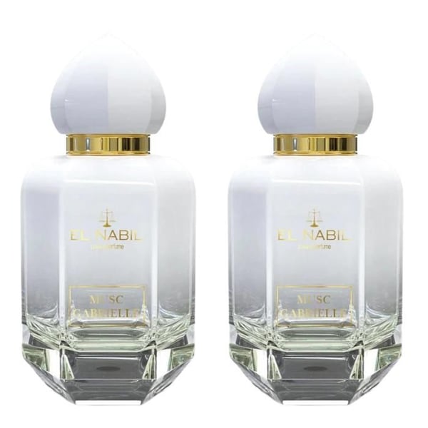 el Nabil Musc Gabrielle Eau de Parfum för män 2 * 65 ml el Nabil Musc Gabrielle Eau de Parfum för män 2 * 65 ml