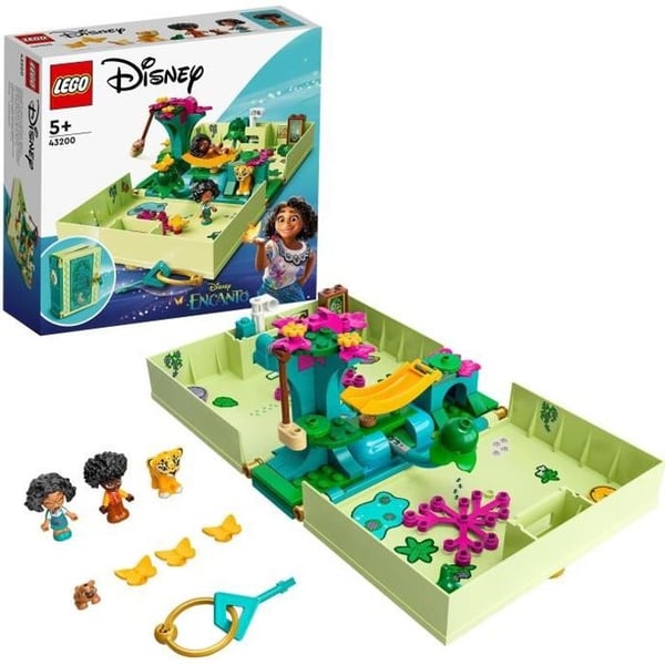 LEGO® 43200 Disney Prinsessan Antonios magiska dörr, stuga för barn från 5 år och uppåt från Encanto-filmen, byggleksak