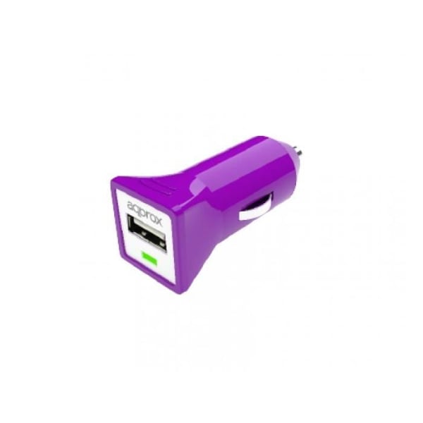 USB-adapter - Lila - 1A - Universell - Cigarettändare