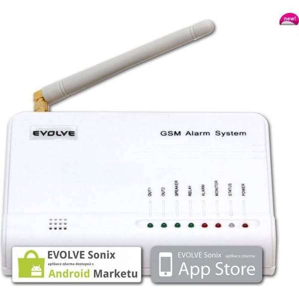 Kit larm - paketlarm Evolveo - SEAALM300 - Trådlöst GSM-larm för Android/iPhone Sonix.