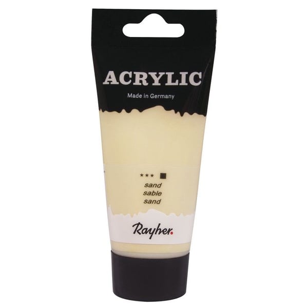 Akryl, sable, Akrylfärg för konstnärer, tub - 75ml