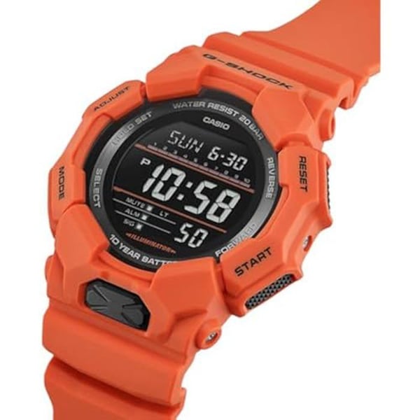 Klocka - CASIO - G-Shock GD-010-4ER - Vattentålighet 20 bar - Digital display - Orange