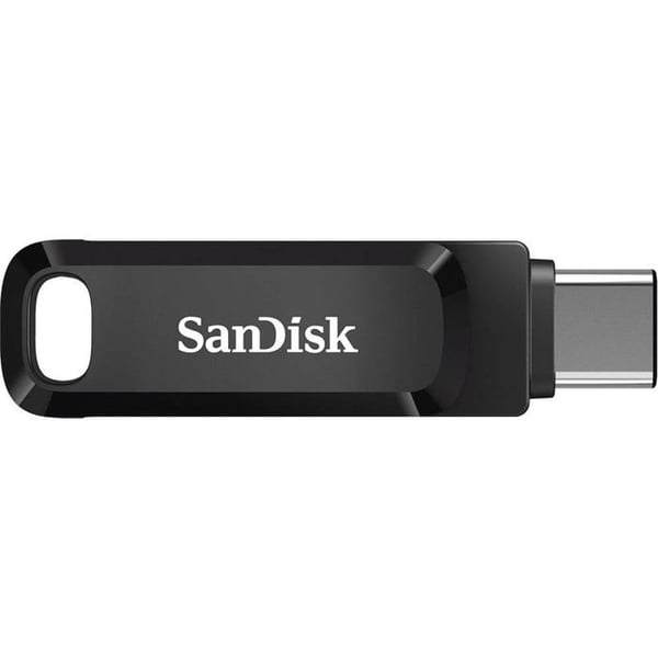 SanDisk Ultra Dual Drive Go Extra minne USB för smartphone/surfplatta svart 128 GB USB 3.1 (Gen 1), USB-C®