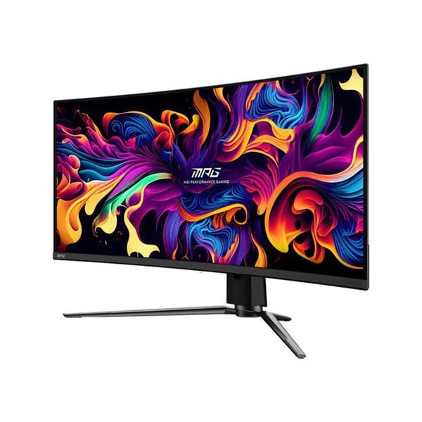 Spel-PC-skärm - MSI - 34" - UWQHD - 240Hz - QD-OLED-panel - 0,03ms - Höj- och sänkbar - MPG 341CQPX QD-OLED