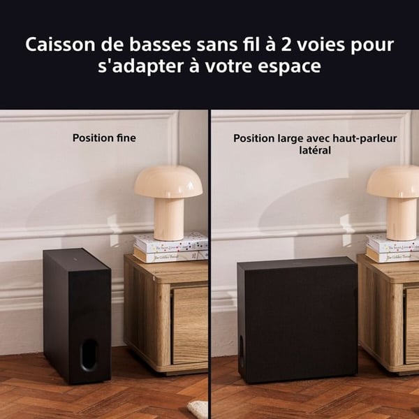 Subwoofer - SONY - BRAVIA Teater Sub 7 SA-SW7 - 100W - Högtalare 130 mm - Trådad