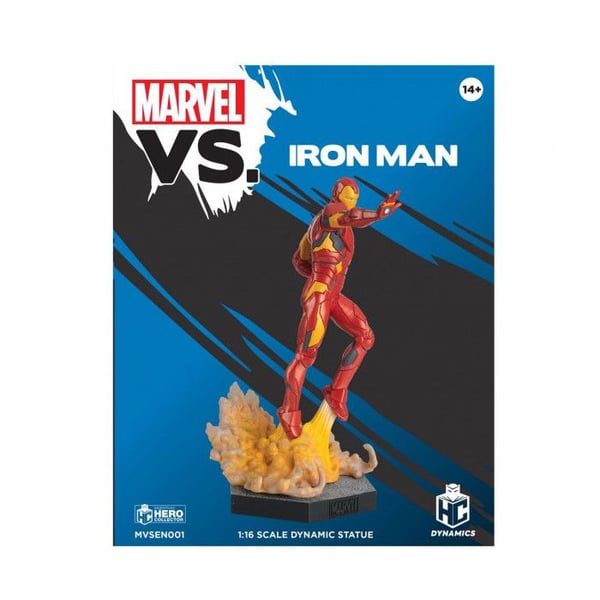 Marvel 1:18 Dynamics figurin - Iron Man 13 cm- USED