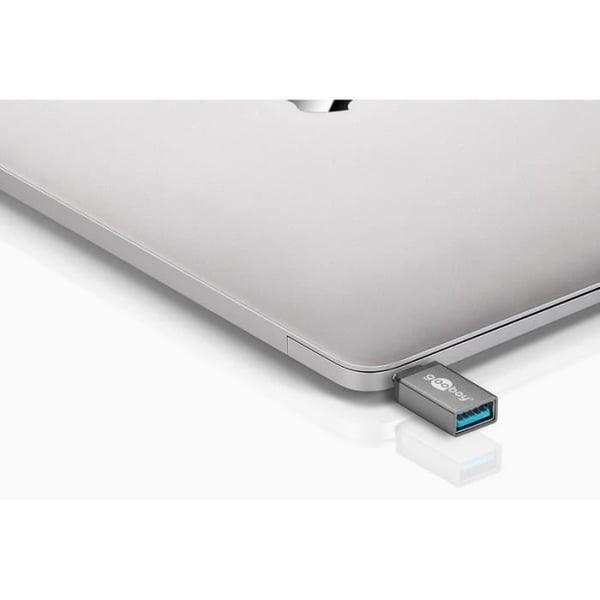 USB-C-adapter - GOOBAY - Silver - USB 3.0 - 5 Gbps