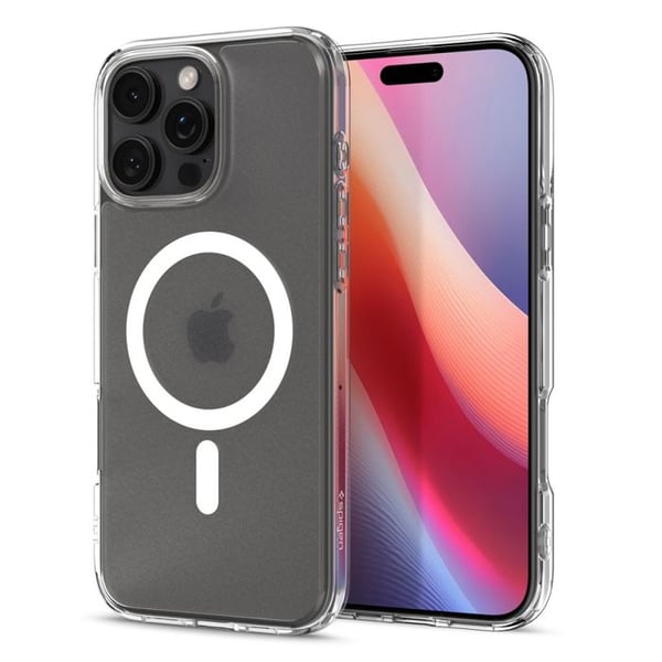 Spigen Ultra Hybrid MagSafe Cover til iPhone 16 Pro Max (transparent)