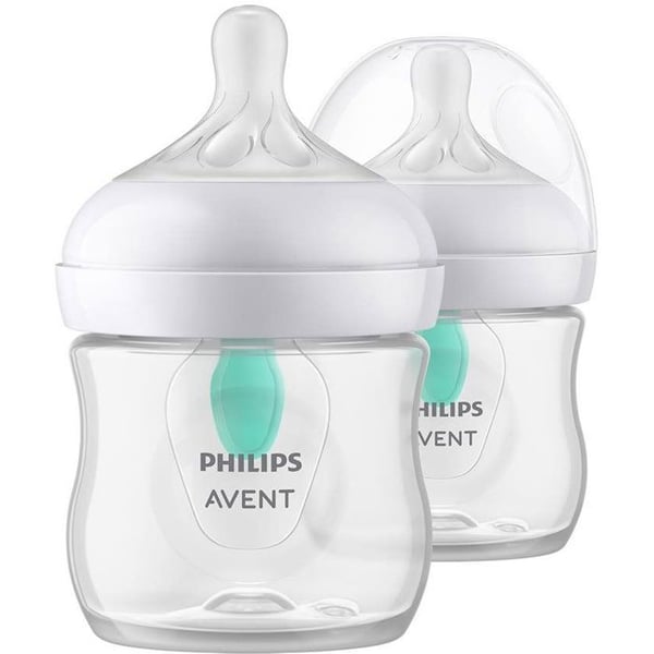 Philips AVENT Natural Response med AirFree ventil 125 ml, 0 m, 2 stk.