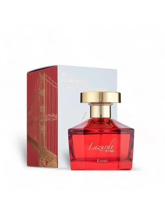 Extrait de Parfum - Fragrance World Lazurde Rouge - 100ml - Oriental - Amber - Gourmand