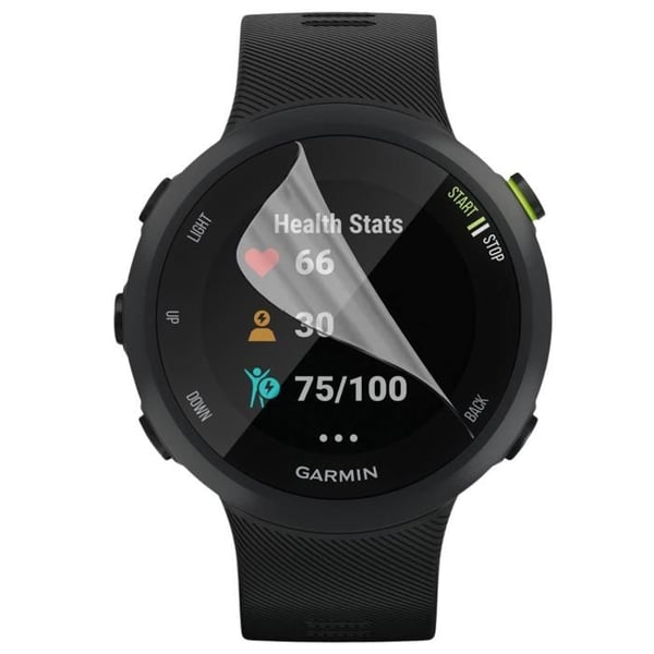 Skydd för skärm till Garmin Forerunner 45 [Pack 6] Ultra tunn slitstark plastfilm skydd Phonillico