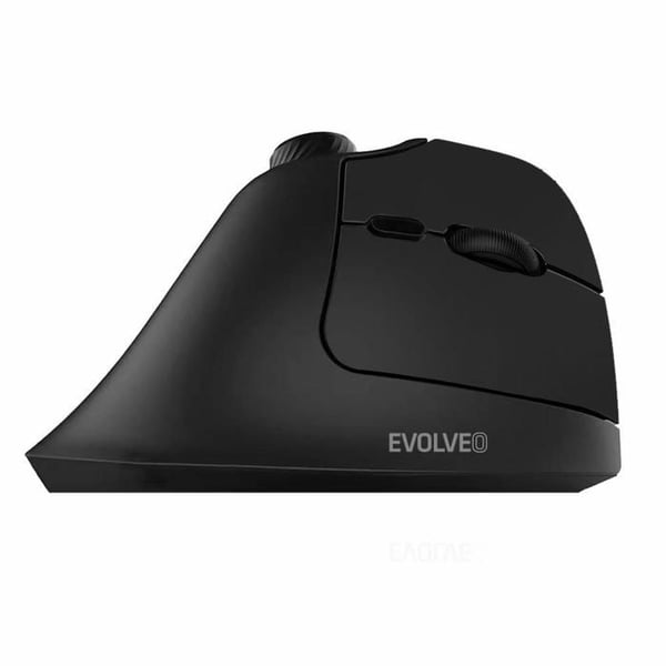 Mus - EVOLVEO - TwinVerti - Trådlös - Vertikal - RGB-bakgrundsbelysning