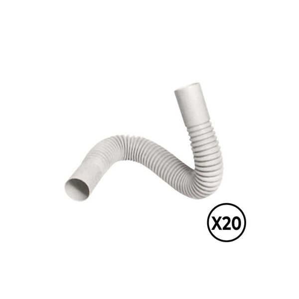 PVC Flexibel Böj ø 16 Mm, 20 Enheter