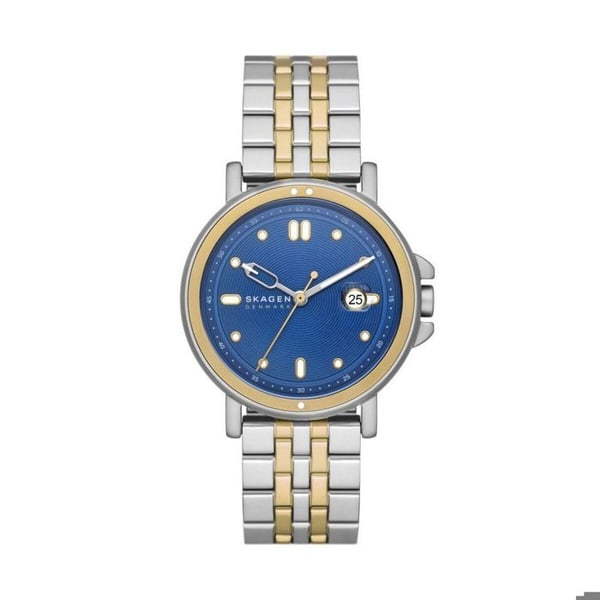 Klocka - SKAGEN - SKW6921 - Silverfärgad - Ø 40 mm - Armband i rostfritt stål - Datum