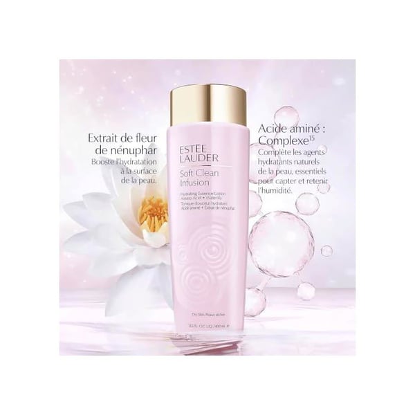 Ansigtslotion - Estée Lauder Soft Clean Infusion PRHC01000 - Hydrering - 400 ml - Kvinde