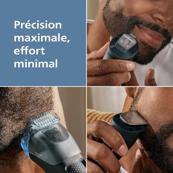 Præcisionsskægtrimmer - PHILIPS - Serie 5000 BT5780/15 - Driftstid 1t40 - Trådløs - Sort
