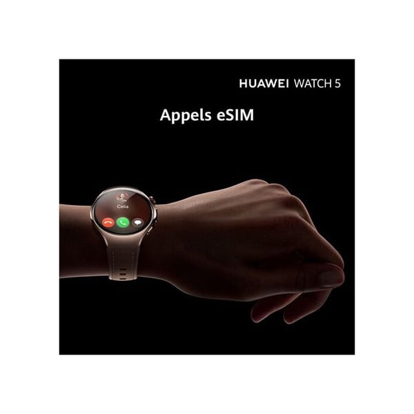 Smartklocka - HUAWEI - WATCH 5 - Titan - AMOLED-skärm 1.5" - Batteritid 12 dagar