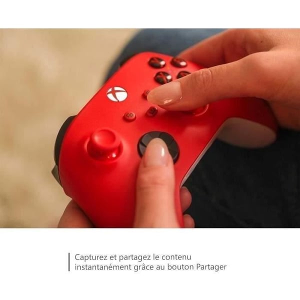 Spelkontroll - Xbox - Trådlös - Röd