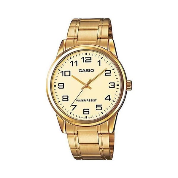 Casio Mtp v001g 9b guldklocka